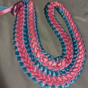 Double Braided ribbon lei